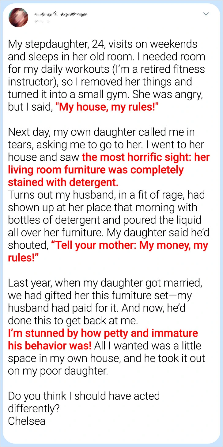 I Transformed My Stepdaughter’s Room — She No Longer Lives Here Full-Time I Transformed My Stepdaughter’s Room — She No Longer Lives Here Full-Time