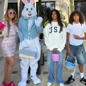 Mariah Carey Shares Candid Easter Moments With Her Twins — And Their Reactions Are Priceless